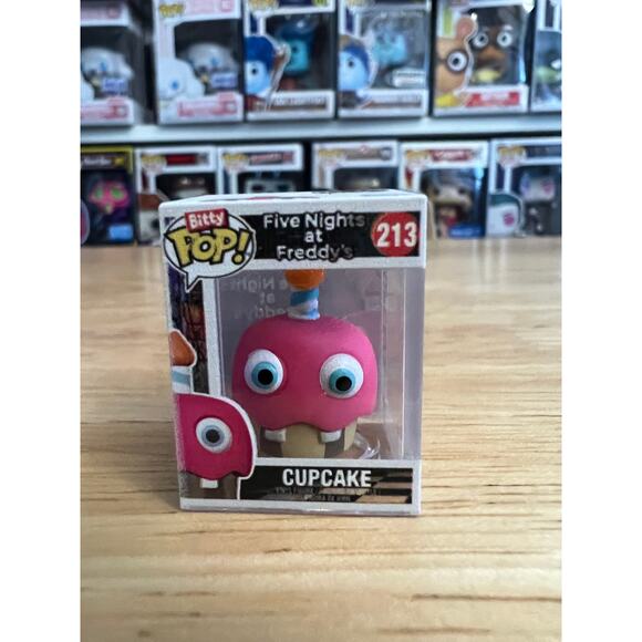 BITTY Cupcake Five Nights at Freddy's Funko Pop #108 5NAF Horror 5 Video Games - Picture 1 of 6